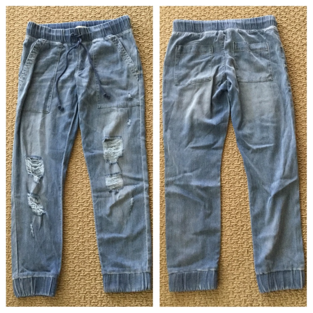 🆕Anthropologie Cloth & Stone Jogger Pants.  NWOT. - Picture 3 of 7